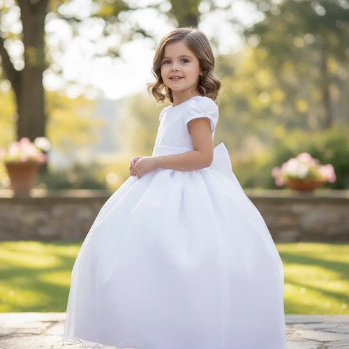 Vestido Vila Lele Longo Selena Branco (VESTSNLALNGBRNC)