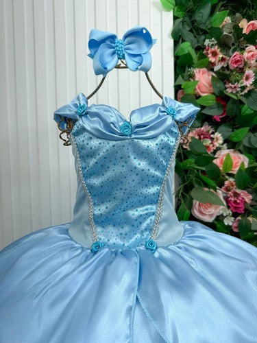 Fantasia Princesa Belli Longa Princesa Azul Modelo 3 (FNAPRNBLLCINDMDL3)