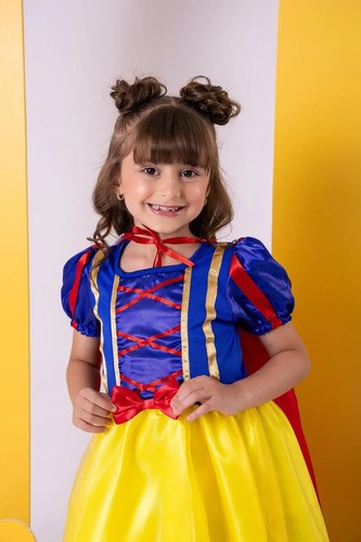 Fantasia Princesa Belli Longa Princesa Maça (FTSPRNCBLLBRNCDNV)