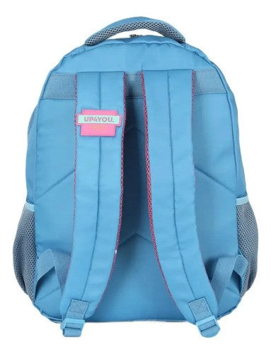 Mochila de Costa Stitch Orelhinhas Pelucia Azul (MCCSORPAZL)