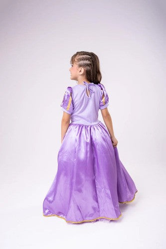 Fantasia Longa Rapunzel Festa Luxo