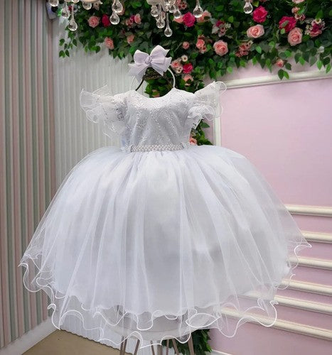 Vestido Menina Bonita Lara Branco (VESTMNBNTLRBRN)
