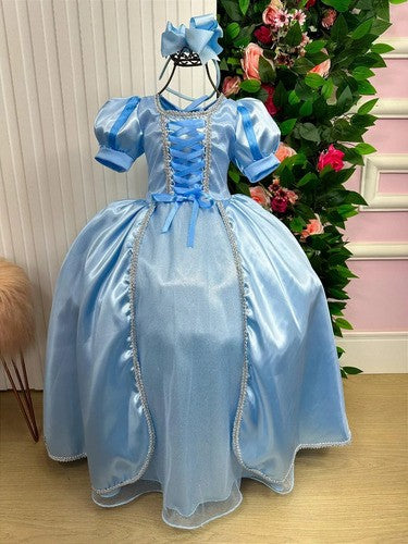 Fantasia Princesa Belli Princesas + Saiote (FTPRBPRNSAT)