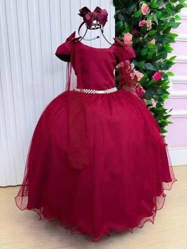 Vestido Banana Club Longo Diamante Marsala (VESTBNNCLBLGDMTMRL)