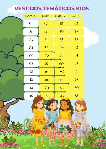 Vestido Infantil Princesa Ariel - A Pequena Sereia
