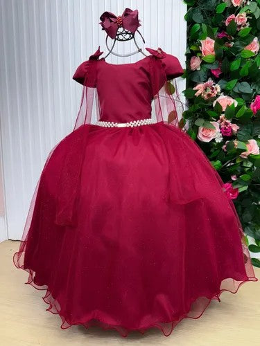 Vestido Banana Club Longo Diamante Marsala (VESTBNNCLBLGDMTMRL)