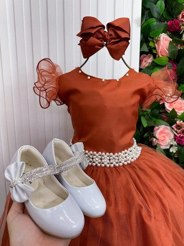 Vestido Marie Longo Amanda Terracota (VESTMRILNGAMNTRRC)