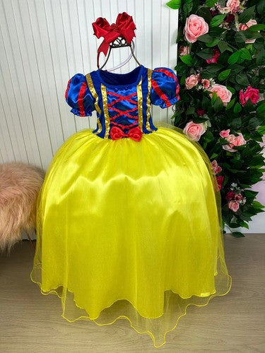 Fantasia Princesa Belli Longa Princesa Maça (FTSPRNCBLLBRNCDNV)