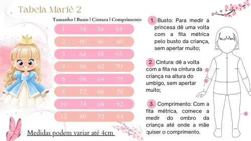 Vestido Marie Jardim Encantado Mel Rosa Bebe (VESTMRKDSJDMENCTROS)