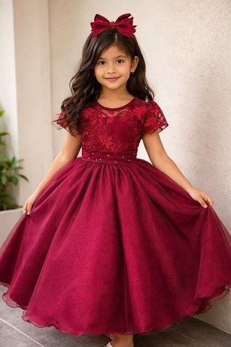 Vestido Giovanella/Giovanela Mariza Longo Marsala (VESTGINELLAMZMRSLA)
