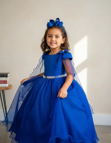 Vestido Banana Club Longo Diamante Azul Royal (VESTBNANCLBLNDAMTAZL)