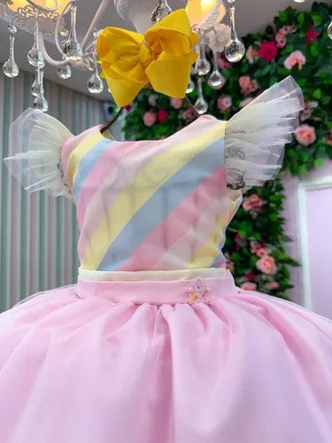 Vestido Mini Miss Temático Circo - Candy (VESTMINMSTMTCCRCCND)