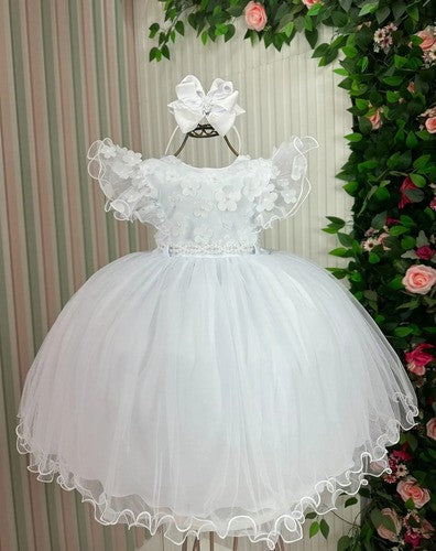 Vestido Menina Bonita Angelie Branco (VESTMNNBNTANGLBRNC)