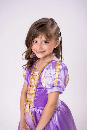 Fantasia Longa Rapunzel Festa Luxo