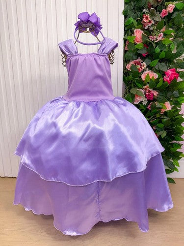 Fantasia Longa Princesa Belli Princesa Lilas Modelo 3 (FANTLONPRNCBLLRPNZMDL)