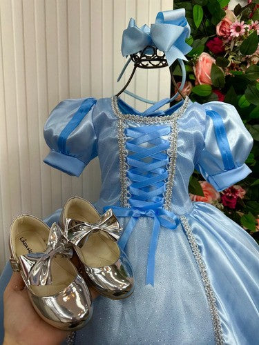 Fantasia Princesa Belli Longa Princesa Azul Modelo 2 (FTSPRNCBLLCNDRMDL2)