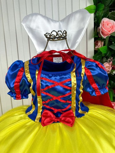 Fantasia Princesa Belli Longa Princesa Maça (FTSPRNCBLLBRNCDNV)