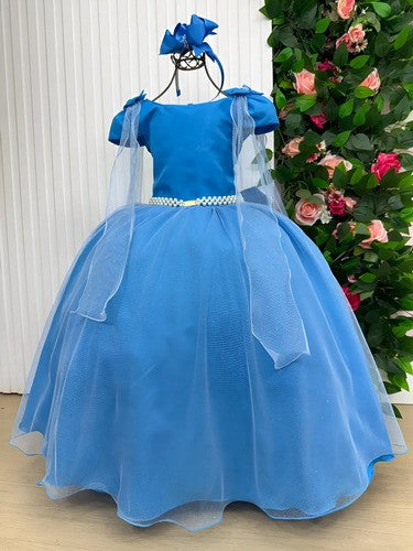 Vestido Banana Club Longo Diamante Azul Serenity (VESTBNNCLBLGDMTAZSRT)