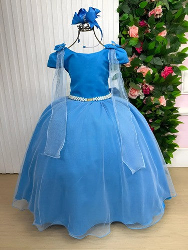 Vestido Banana Club Longo Diamante Azul Serenity (VESTBNNCLBLGDMTAZSRT)