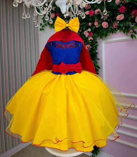 Fantasia Princesa Belli Princesa Maça Md 2 (FANTPRINBLLBRNDNV)