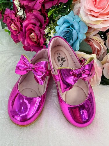 Sapatilha Doce Pe Laço Pink Metalizado (SPTDCPLCPNKMTLZ)