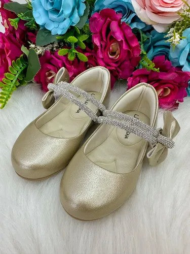 Sapatilha Flor Di MIla Maya Dourada (SPTFLMYADOURDA)