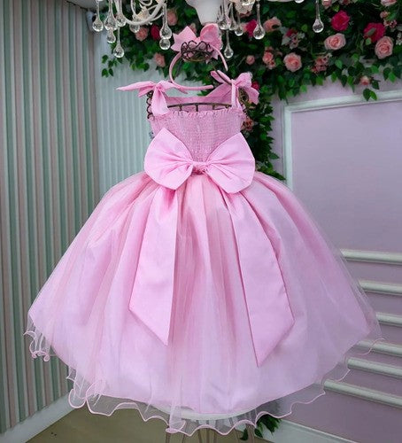 Vestido Marie Mariely Rosa Bebe (VESTMRMRSBB)