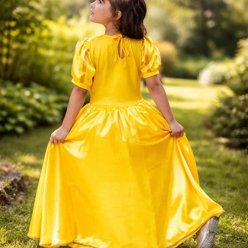 Fantasia Princesa Belli Princesa Amarela Longa Modelo 2 (FTSPRNBLLBLEAFR)