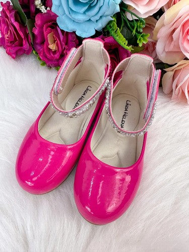 Sapatilha Flor di Mila Pink "Perolas" Luxo (SPTLFLRDMLPINKPRLSLX)