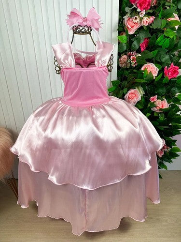 Fantasia Princesa Belli Longa Princesa Rosa (FANTPRNBEADOAUR)