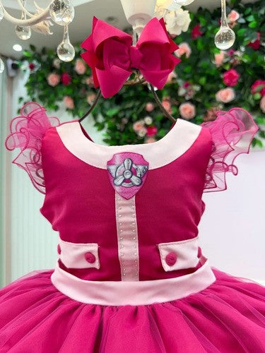 Vestido Mini Miss Temático Esquadrão Canino (VESTMNMSSTMTCPTLCNNKY)