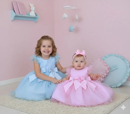 Vestido Marie Bebe Mia Rosa Bebe (VESTMRBBMRSBB)