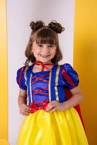 Fantasia Princesa Belli Longa Princesa Maça (FTSPRNCBLLBRNCDNV)