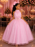 Vestido Banana Club Longo Âmbar Rosa