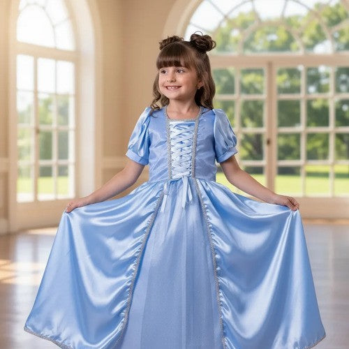 Fantasia Princesa Belli Longa Princesa Azul Modelo 2 (FTSPRNCBLLCNDRMDL2)