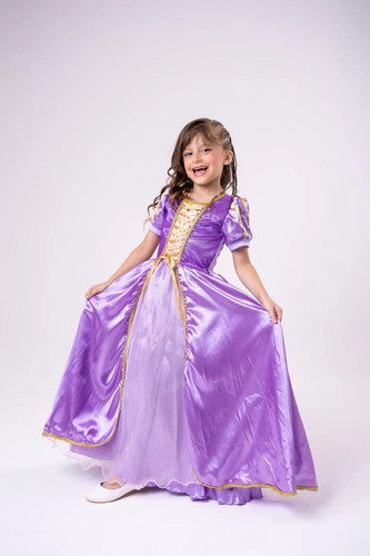 Fantasia Longa Rapunzel Festa Luxo