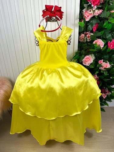 Fantasia Princesa Belli Princesa Amarela Longa (FANTPRNBEFERA)
