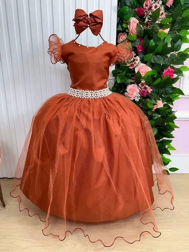 Vestido Marie Longo Amanda Terracota (VESTMRILNGAMNTRRC)