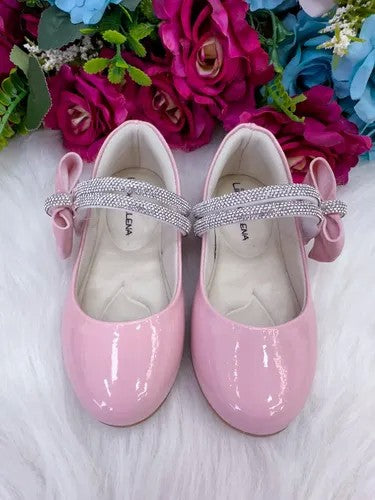 Sapatilha Flor Di MIla Maya Rosa Bebe (SPTFLMYARSABB)