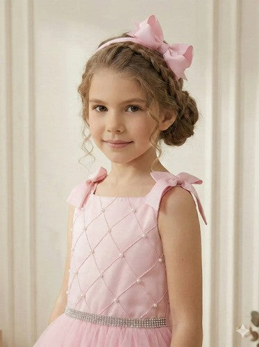 Vestido Marie Mariely Rosa Bebe (VESTMRMRSBB)