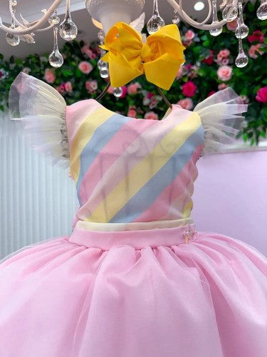 Vestido Mini Miss Temático Circo - Candy (VESTMINMSTMTCCRCCND)