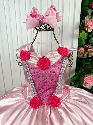 Fantasia Princesa Belli Longa Princesa Rosa (FANTPRNBEADOAUR)