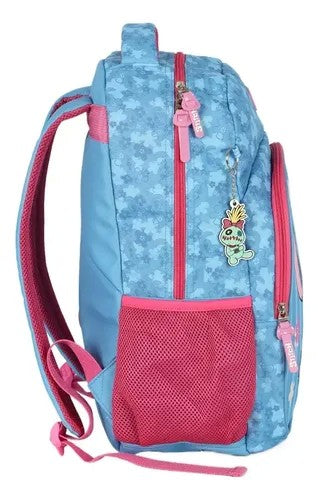 Mochila de Costa Stitch Azul Sorvete (MCSAZL)
