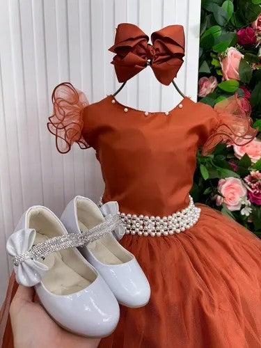 Vestido Marie Longo Amanda Terracota (VESTMRILNGAMNTRRC)