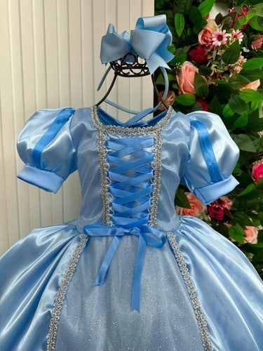 Fantasia Princesa Belli Longa Princesa Azul Modelo 2 (FTSPRNCBLLCNDRMDL2)