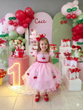 Vestido Mini Miss Cerejinha - Cereja Rosa Bebe (VESTMNMCRJRSBB)