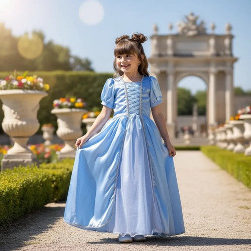 Fantasia Princesa Belli Longa Princesa Azul Modelo 2 (FTSPRNCBLLCNDRMDL2)