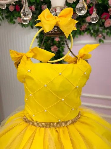 Vestido Marie Mariely Amarelo (VESTMMRLAMR)