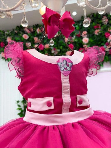 Vestido Mini Miss Temático Esquadrão Canino (VESTMNMSSTMTCPTLCNNKY)