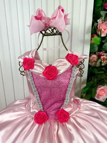 Fantasia Princesa Belli Longa Princesa Rosa (FANTPRNBEADOAUR)
